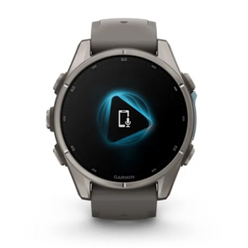 Garmin Fenix 9 47 mm AMOLED Titanium Pebble Gray